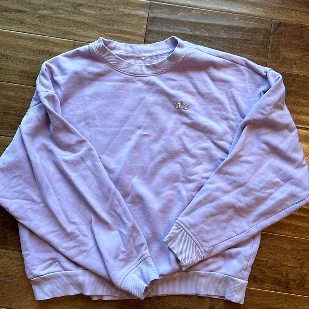 Alo yoga accolade crew neck pullover